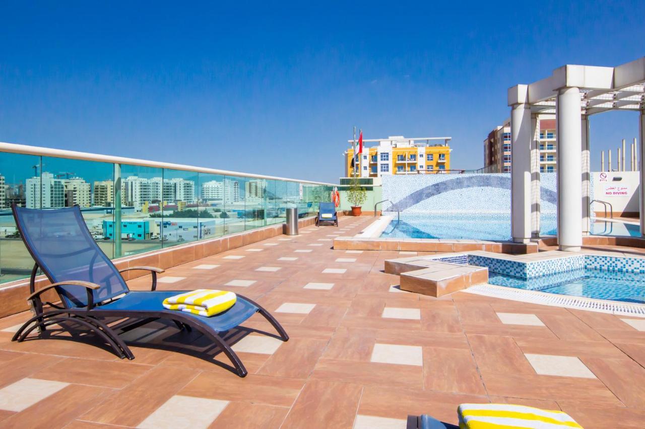 Dunes Hotel Apartment Al Qusais Dubai Exterior foto
